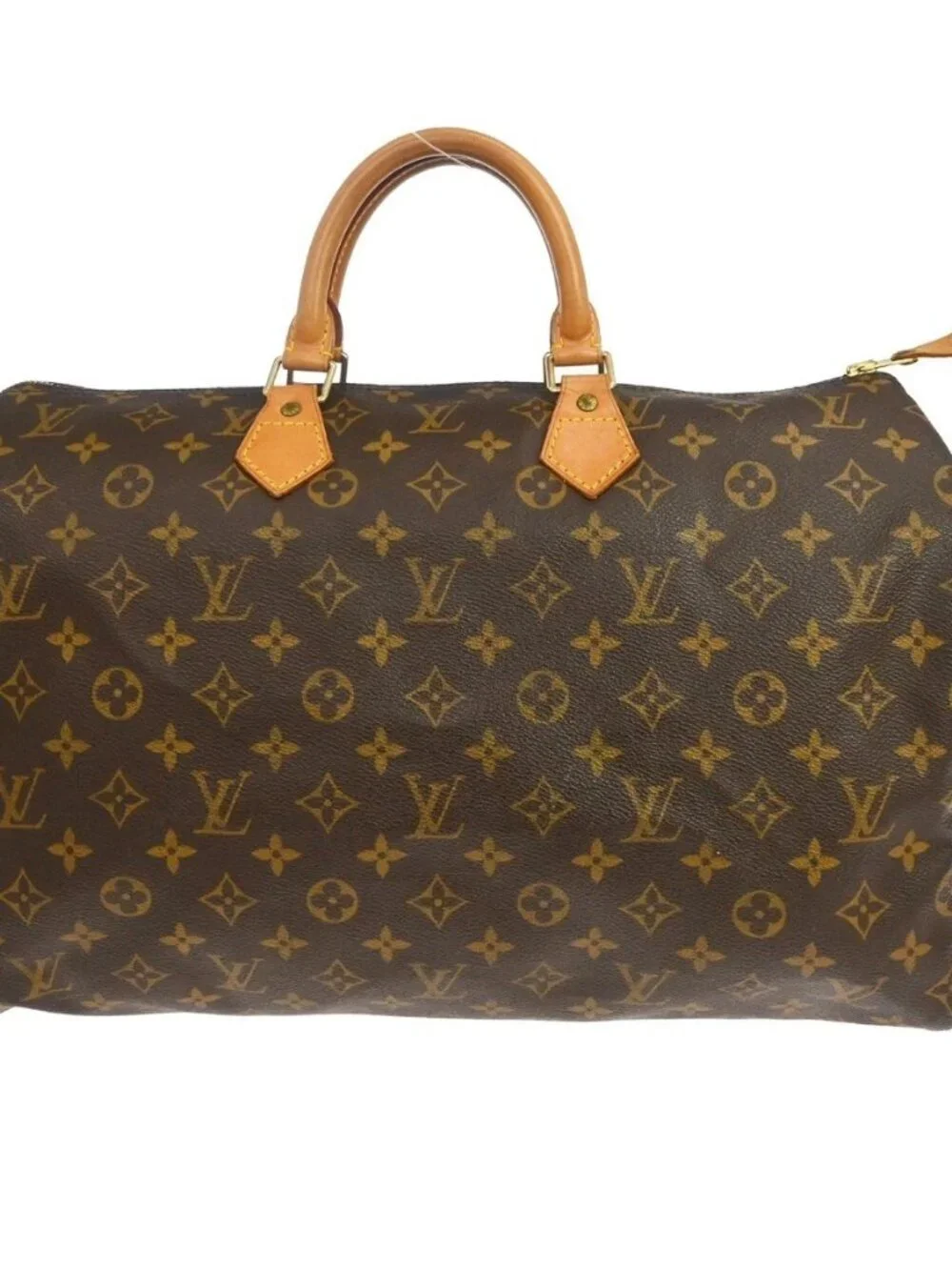 Best03 LOUIS VUITTON MONOGRAM SPEEDY 40 DUFFLE HANDBAG